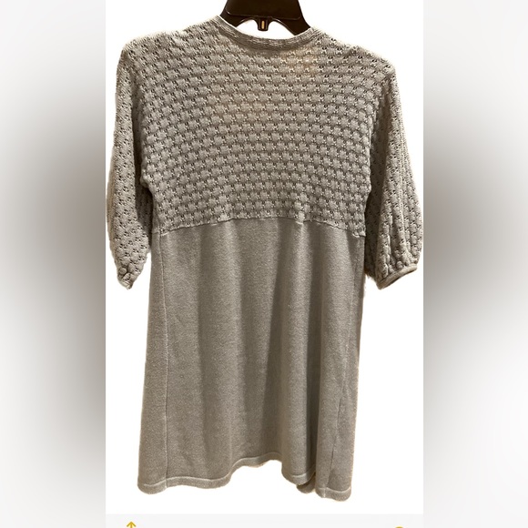 Promod Long Gray Cardigan Size Small - Picture 2 of 5